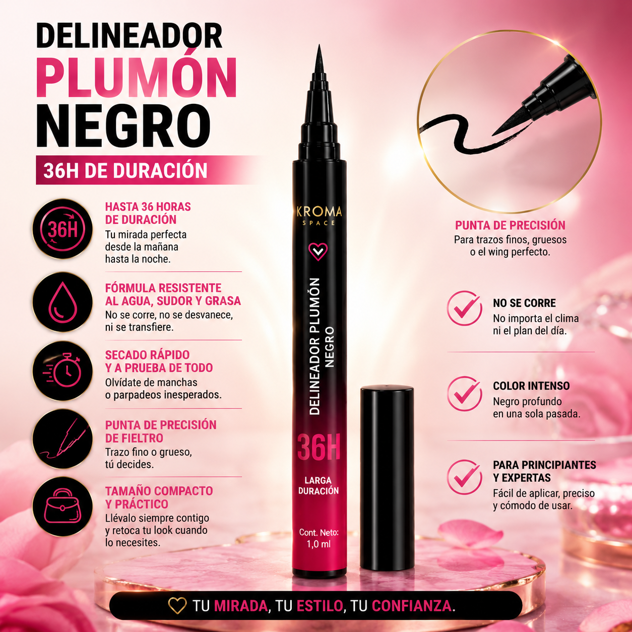 Delineador 36h