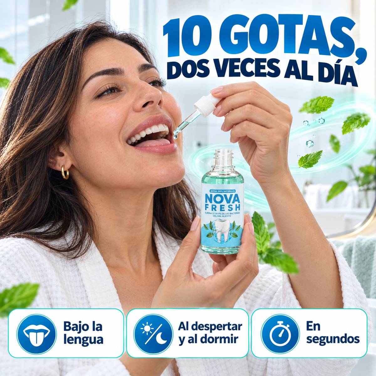 Nova Fresh Elimina Mal Aliento 30ml