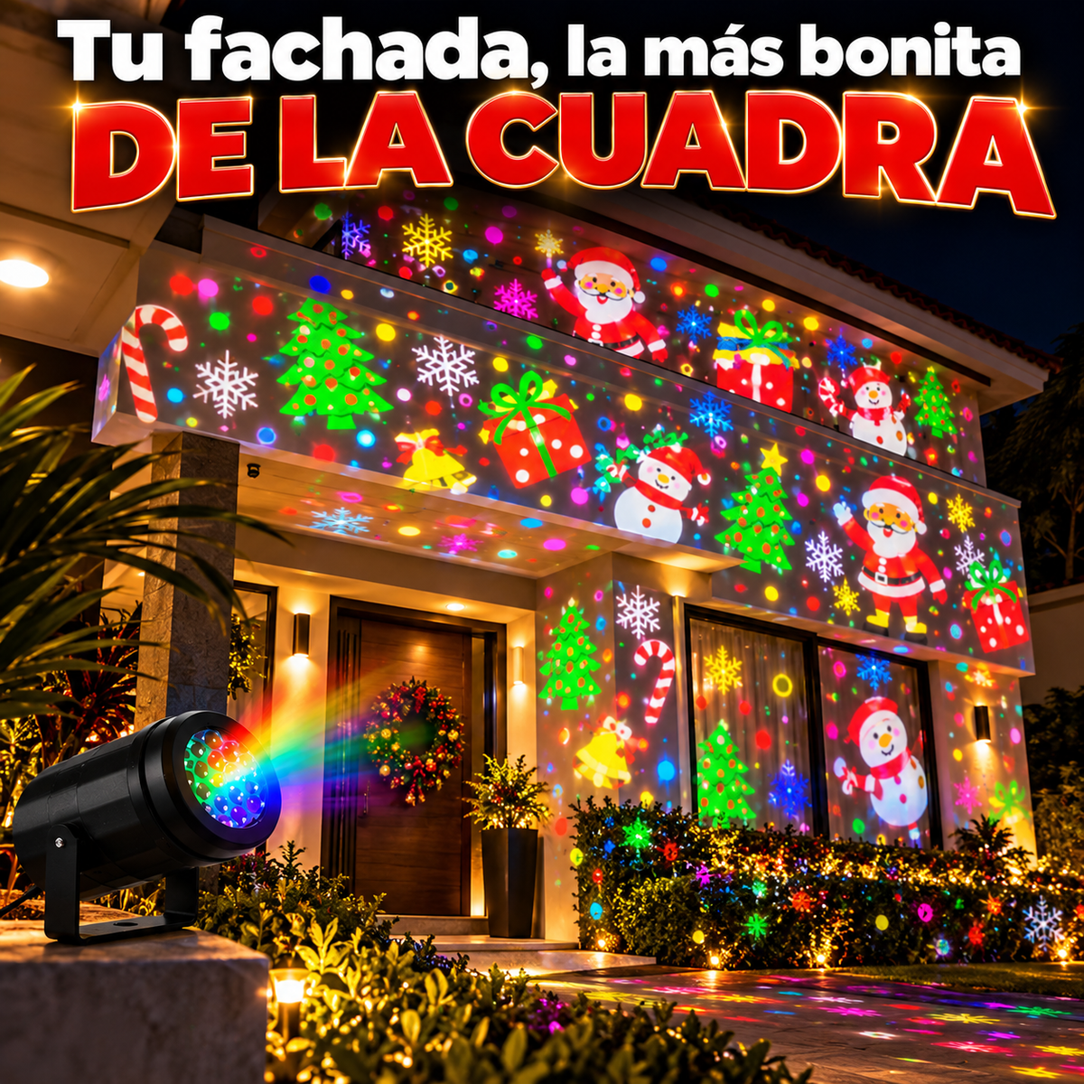 Proyector Navideño Led Christmasbeam