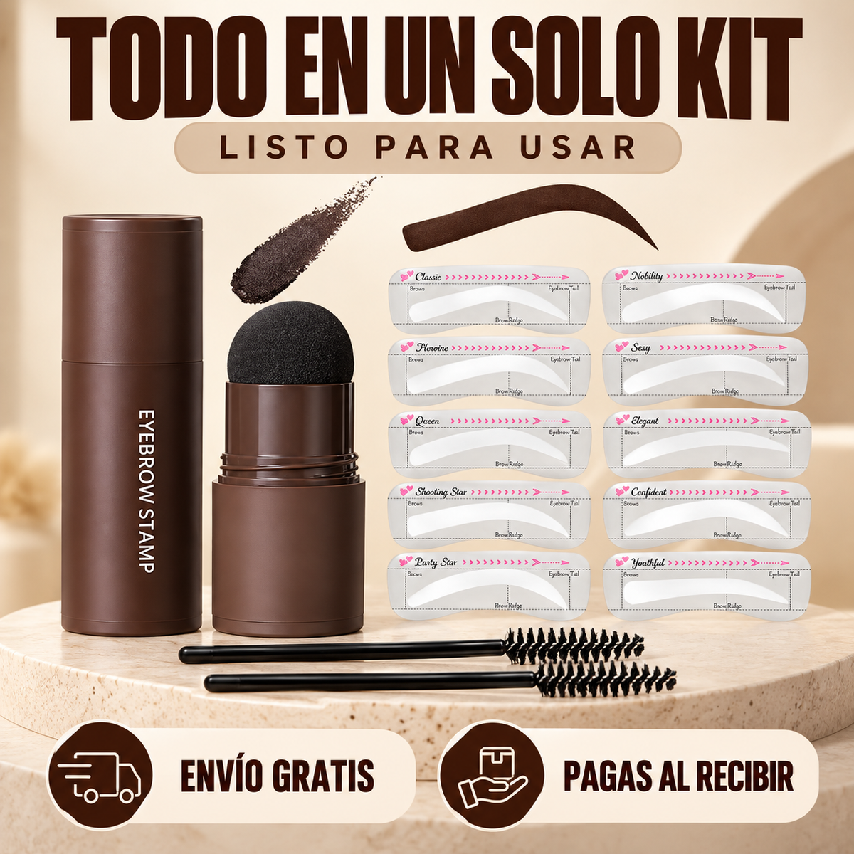 Kit Sello de Cejas PROFESIONAL™ 🎁SOLO HOY DESCUENTO ADICIONAL DE 20.000 🎁
