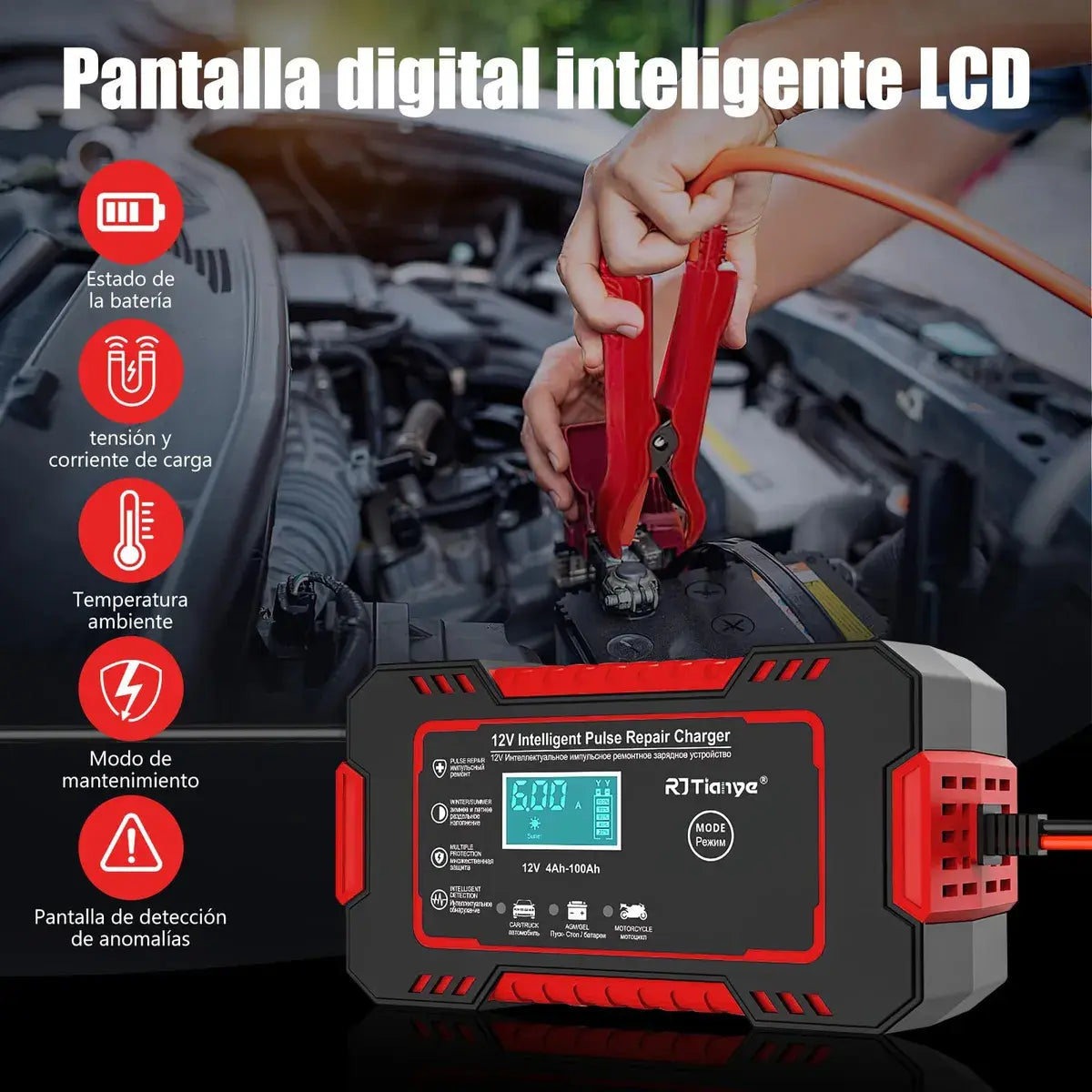 Iniciador De Bateria Para Carro