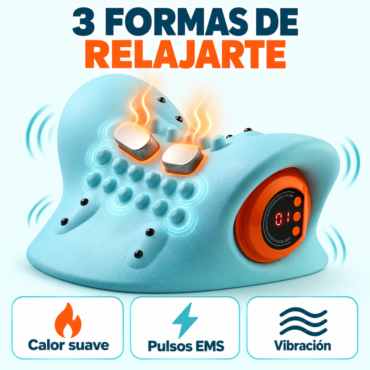 Masajeador Cervical Eléctrico THERMASLEEP™