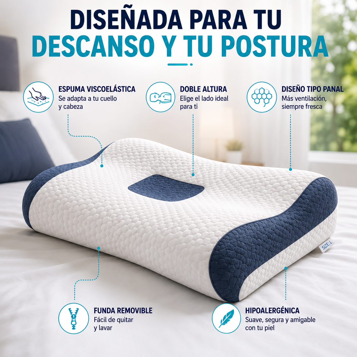 Almohada Ortopedica