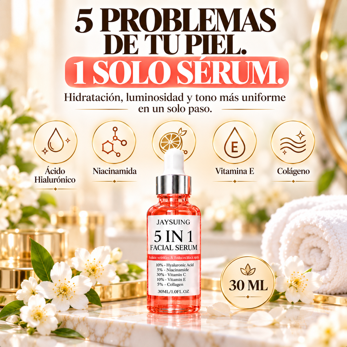 5 In 1 Serúm Facial (HOY 2x1)