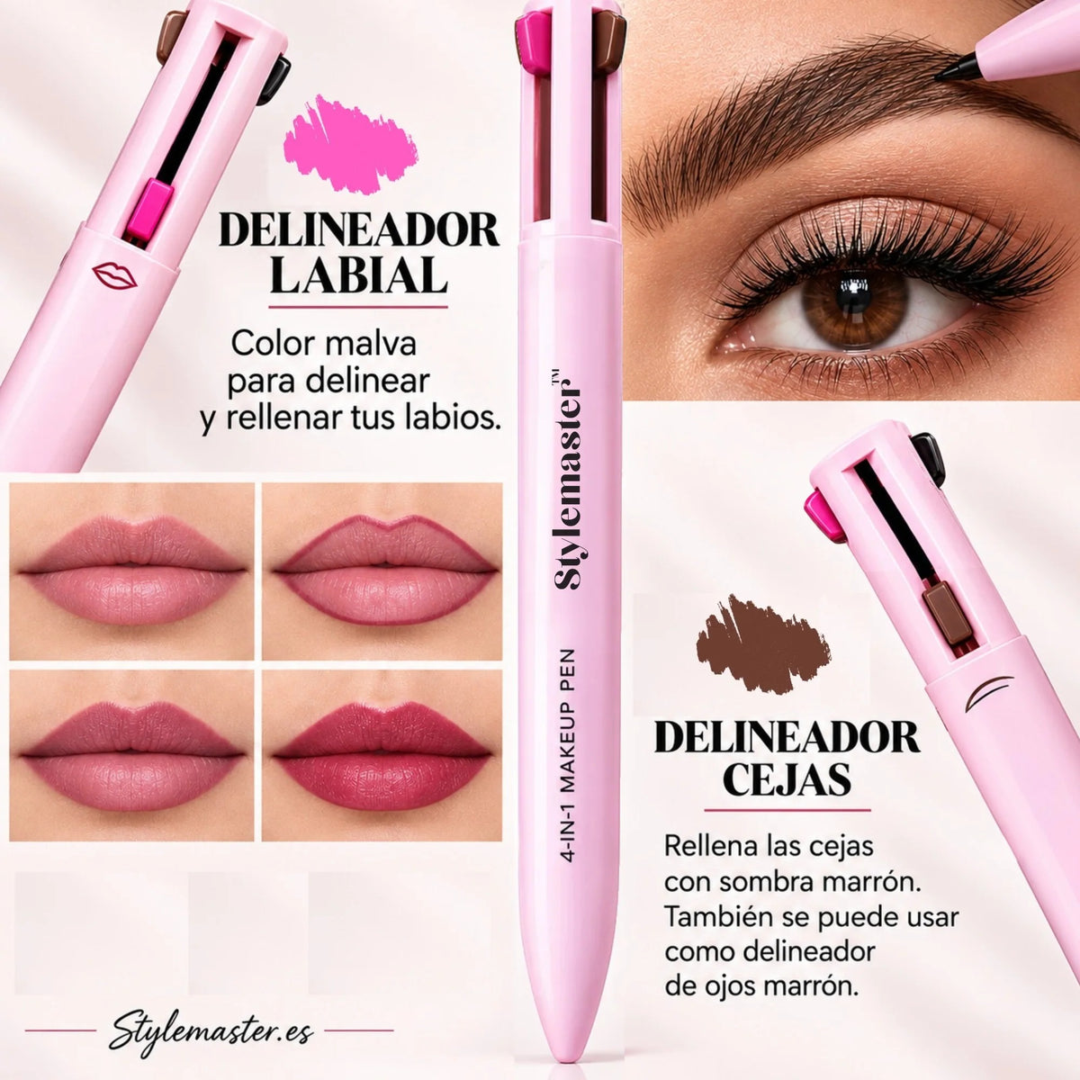 Stylemaster™ — Bolígrafo 4 en 1 Make up 🇨🇴