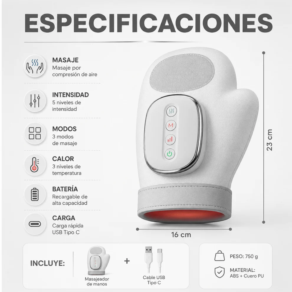Guante Masajeador THERMAPULSE™